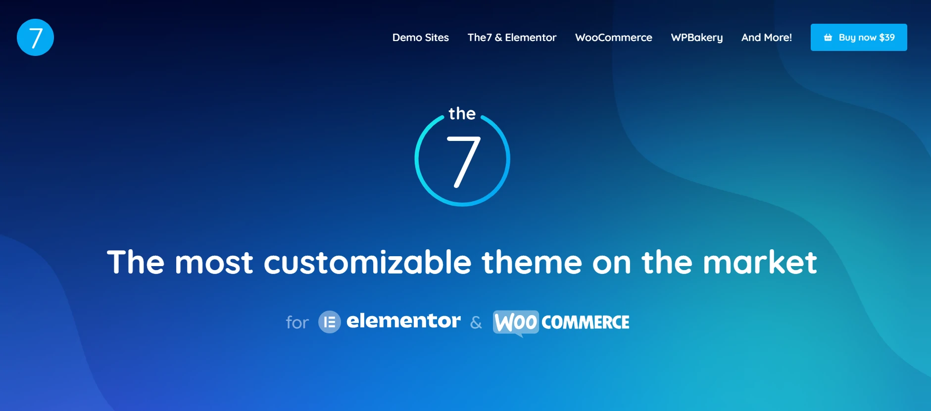 The7 Website and eCommerce Builder for WordPress